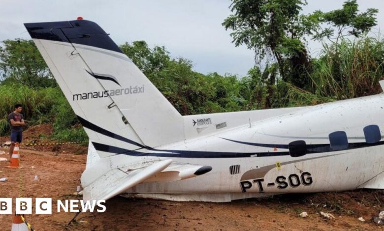 Brazil: 14 killed after plane crashes in Amazon
