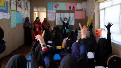 From the Field: Literacy classes for Afghan girls and women