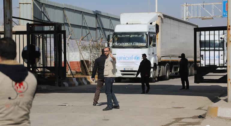 Syria: UN chief welcomes reopening of life-saving aid corridor