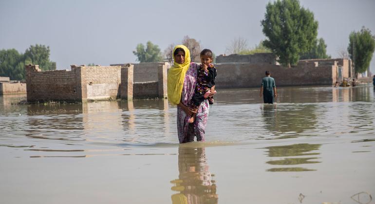 Pakistan floods a ‘litmus test’ for climate justice says Guterres