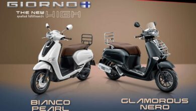 Honda Giorno+ masuk pasaran Thailand - skuter 125 cc dengan pelbagai kemudahan dan aksesori pilihan