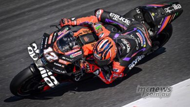 Misano MotoGP Test - Focus on Aprilia - Oliveira rides latest spec RS-GP
