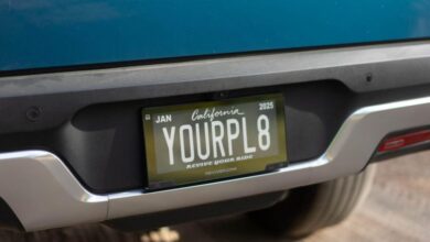 Ford's latest dealer accessory: digital number plates