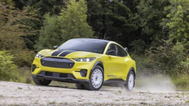 2024 Ford Mustang Mach-E Rally EV vies for a dirt-track date