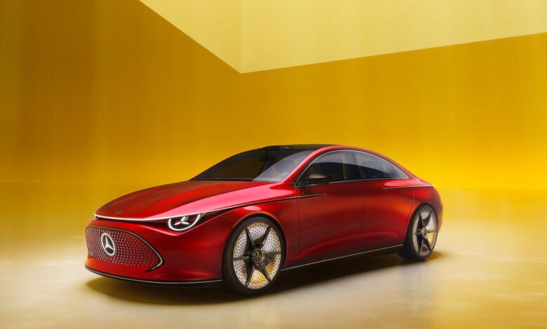 Mercedes Electric CLA Concept Adds 250-Mile Range In 15 Minutes