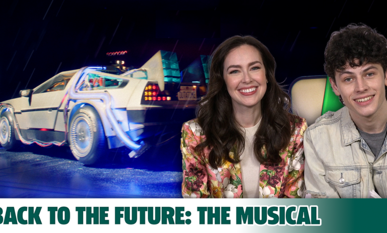 The DeLorean From Back To The Future: The Musical Is The Biggest Star On Broadway