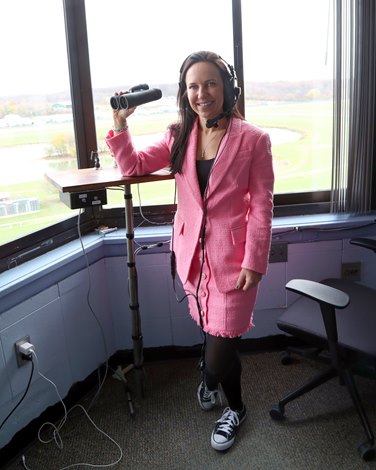 Track Announcer Paquette Ready to Weather Latest Storm