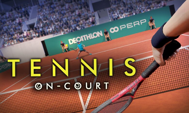 Tennis On-Court – PS VR2’s first tennis game out October 20 – PlayStation.Blog