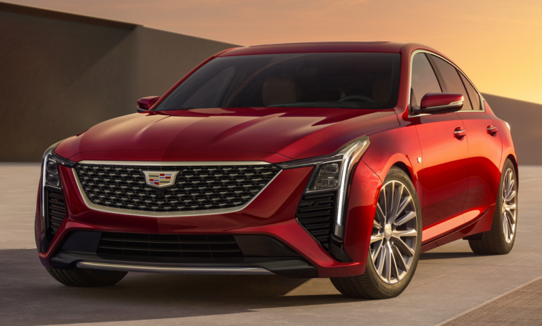 Cadillac Gives The CT5 A New Face And Big Screens For 2025