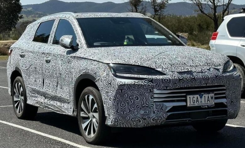 Is BYD launching a plug-in hybrid mid-sized SUV in Australia?