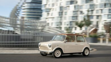 David Brown's Mini eMastered puts an electric spin on a British icon