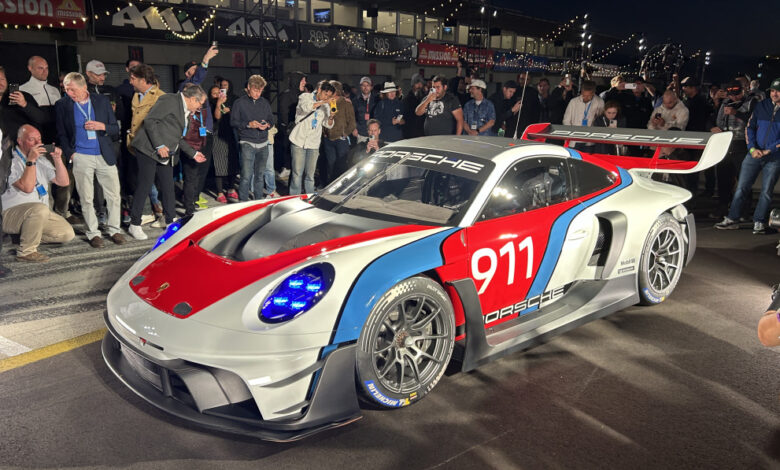 Porsche 911 GT3 R rennsport revealed as a regulation-free limited edition track car