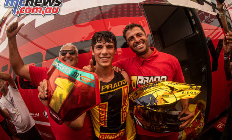 Jorge Prado wraps up MXGP World Championship