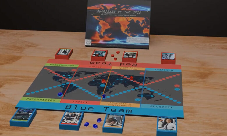 Cybersecurity tabletop board game pits hackers vs. defenders