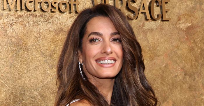 Amal Clooney Just Wore a Wedding Dress on the Red Carpet