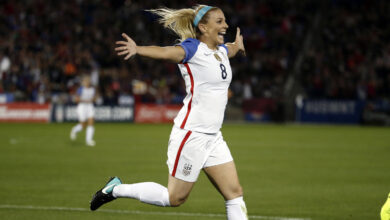 The USWNT's Julie Ertz, a time World Cup champion, is retiring from soccer : NPR