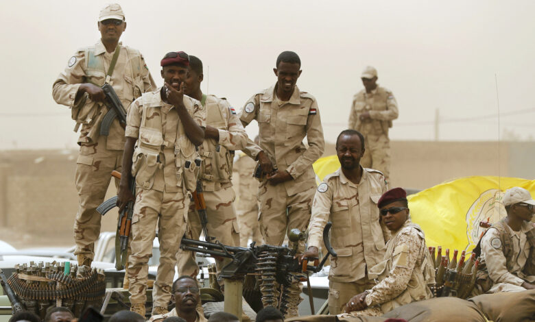 Dozens die from a drone attack on an open market in Sudan : NPR
