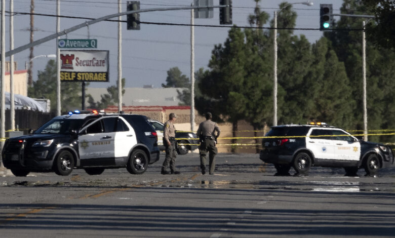 $250K reward offered for assailant who shot Los Angeles County sheriff's deputy : NPR