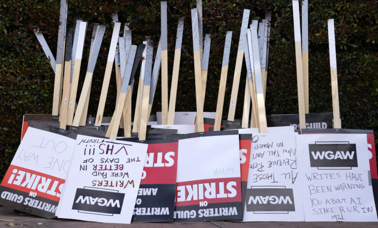Writers strike will end on Wednesday : NPR