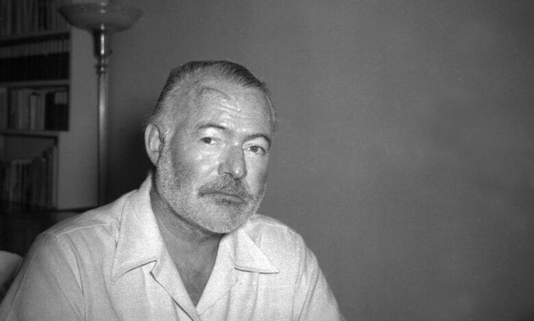 Ernest Hemingway letter after surviving two plane crashes sells for $237,055 : NPR