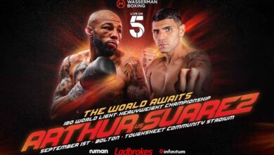 Lyndon Arthur vs Braian Nahuel Suarez full fight video poster 2023-09-01