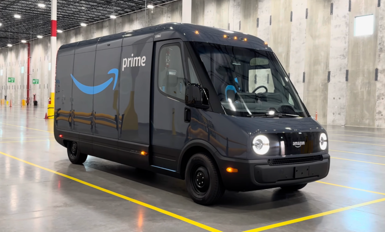 Here Are All Of The Design Secrets That Make Rivian's Electric Amazon Van Great At Delivering Packages