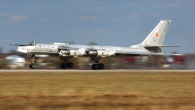 Russian Air Force Protecting Strategic Bombers With Car Tires