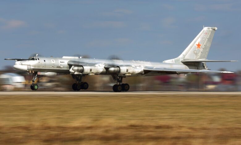 Russian Air Force Protecting Strategic Bombers With Car Tires