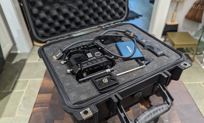 This rugged hard case is perfect for lugging your costly camera and other tech around