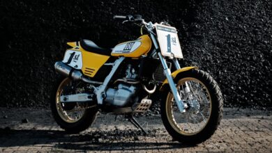 Can you turn the BMW F650 Funduro into a street tracker?