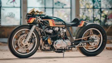 SpeedRaf: A Honda CB750 hot rod inspired by a seven-year-old