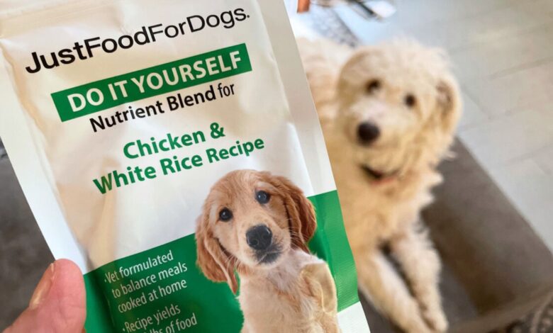 Review: JustFoodforDogs DIY Nutrient Blend