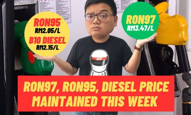 RON97 petrol price September 2023 week five update – price of premium fuel unchanged; RM3.47 per litre