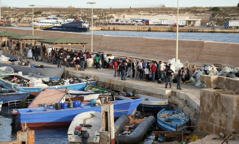 Italy cracks down on migrants, Meloni calls for naval blockade off North Africa : NPR