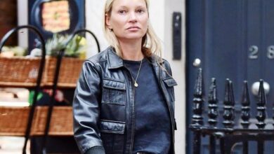 Kate Moss's London Jeans-and-Ballet-Flat Look Is So Chic