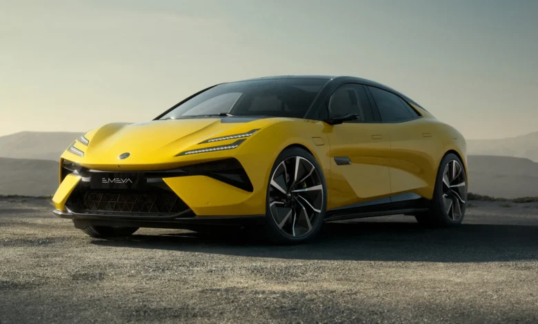 2025 Lotus Emeya EV will face off with Taycan, Model S Plaid