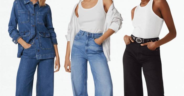 Our Editors Are Obsessed With M&S's £35 Wide Leg Jeans