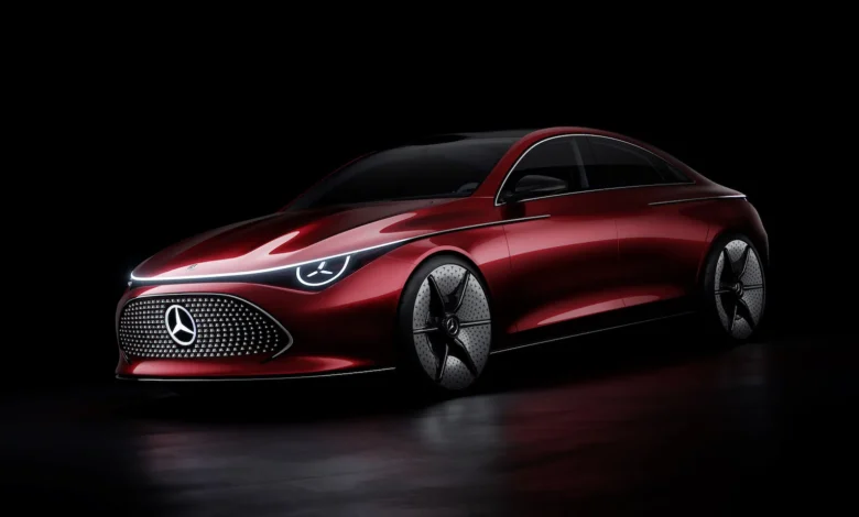 Mercedes EV concept touts efficiency focus, 800V drive system