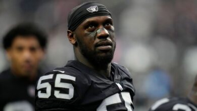 Raiders' Chandler Jones says he was hospitalized against will