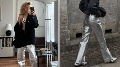 The Silver Trouser Trend Is Taking Over In 2023