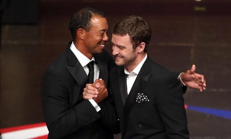 Tiger Woods, Justin Timberlake partner to open New York City sports bar featuring golf, bowling and more