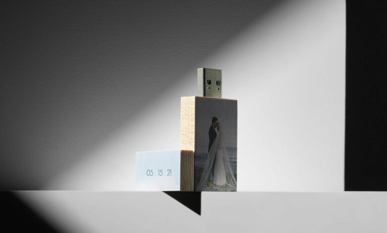 Wooden USB Drives Are Still a Must for Wedding and Portrait Photographers