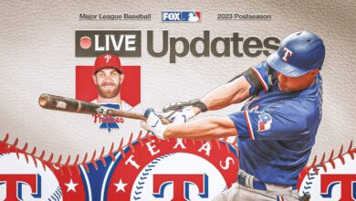 2023 MLB wild-card series live updates: Rangers hold lead over Rays