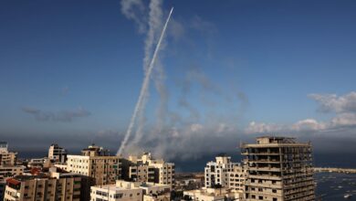 Hamas surprise attack on Israel in photos