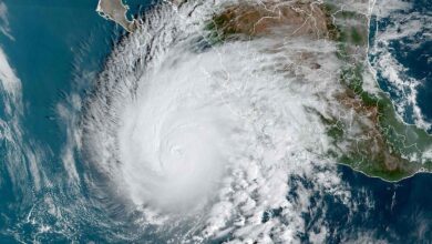 Hurricane Norma Makes Landfall in Baja California