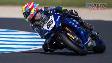 Yamaha 1-2 after a slippery day one at Phillip Island ASBK