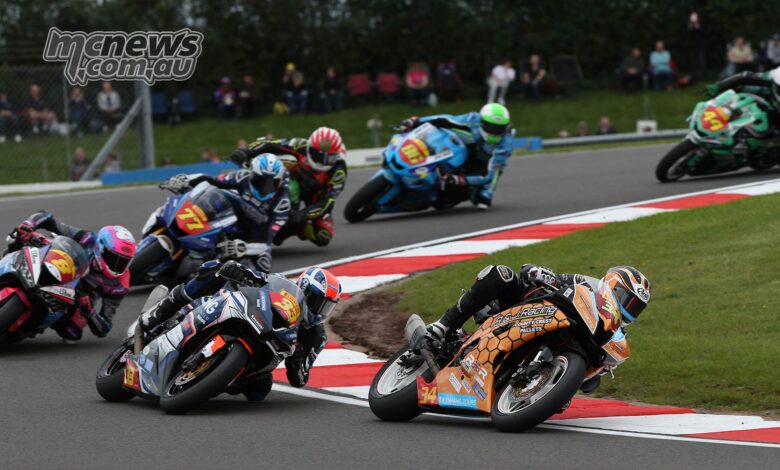 Sunday BSB Supersport, STK1000 and Junior STK round up from Donington Park