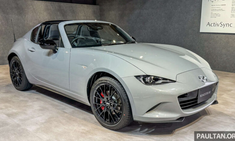2024 Mazda MX-5 facelift on display – new lights, DSC-Track, ACC, 8.8-inch display; 1.5L gets more power