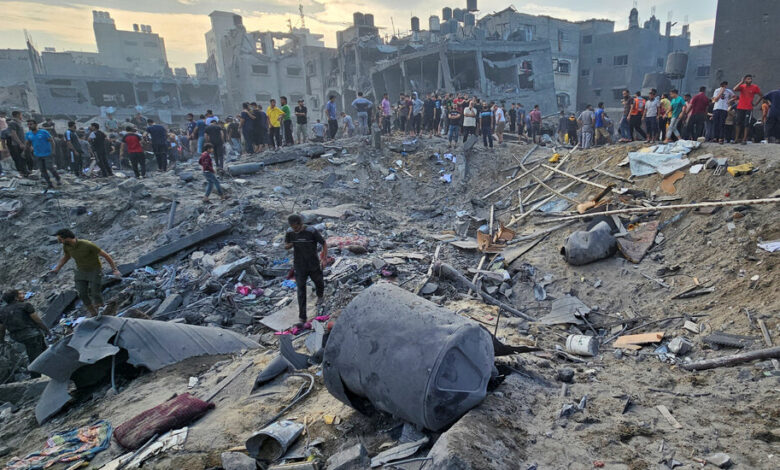 Israel Hits Dense Gaza Area, Killing Many; Says It Was Targeting Hamas: Live Updates