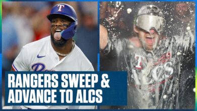Texas Rangers stay undefeated and advance to their first ALCS since 2011